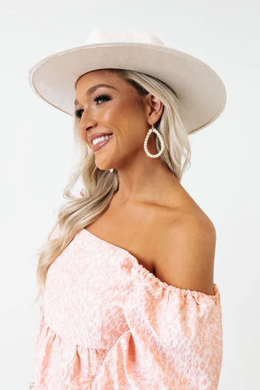 Coasting Through Amalfi Earrings In Ivory sold by Impressions