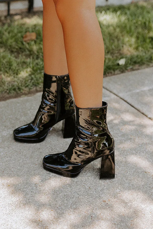 The Werley Patent Bootie sold by Impressions product image thumbnail 4