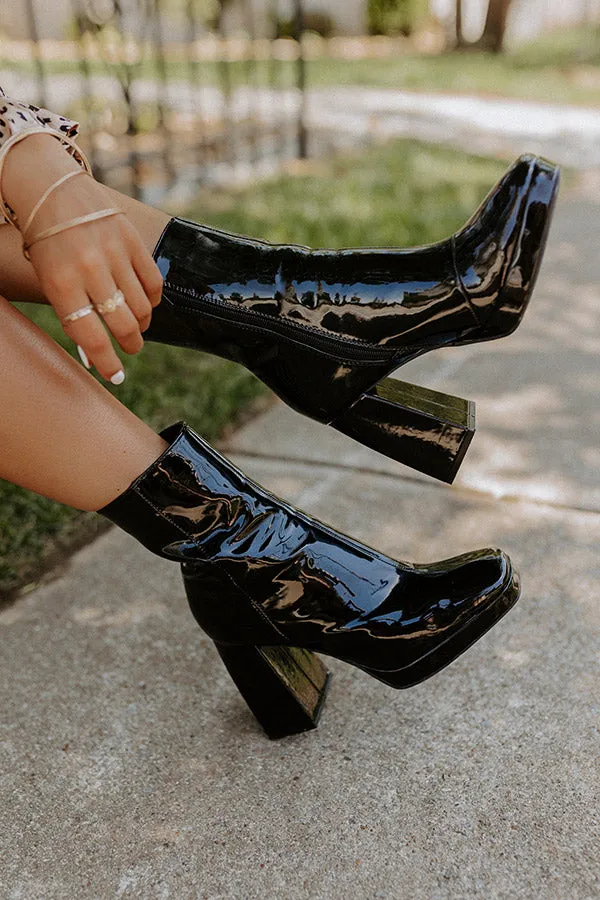 The Werley Patent Bootie sold by Impressions product image thumbnail 5