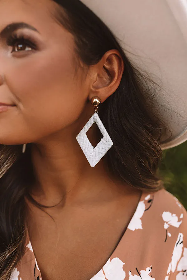 Valencia Vibes Earrings In Ivory sold by Impressions product image thumbnail 2