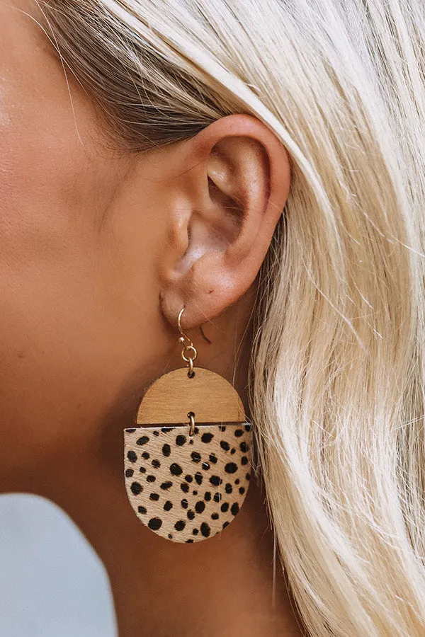 Candid Take Cheetah Print Earrings sold by Impressions product image thumbnail 2