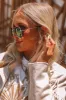 Sunny Spell Aviator Sunnies in Lime sold by Impressions