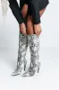 The Dasha Snake Print Boot sold by Impressions
