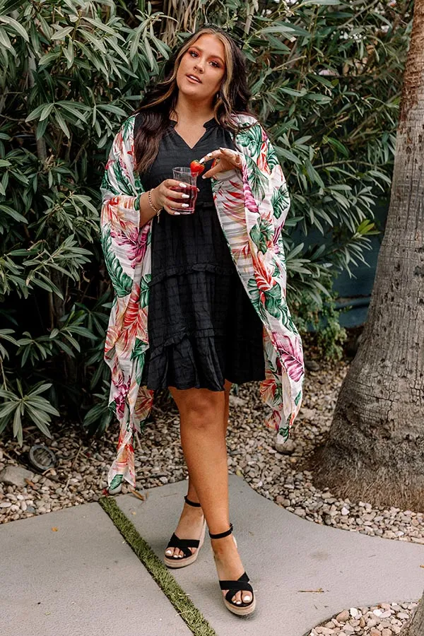 Forgotten Paradise Floral Overlay In Ivory Curves sold by Impressions