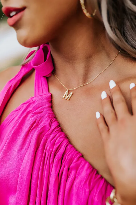 Kind Courtesy Initial Necklace sold by Impressions