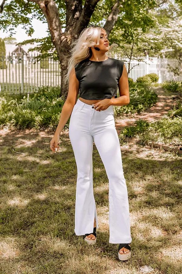 The Chantel High Waist Flares sold by Impressions product image thumbnail 3