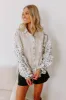Boho Chic Lace Button Up in White sold by Impressions