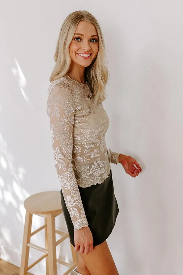 Madison Avenue Cutie Mesh Top sold by Impressions product image thumbnail 4