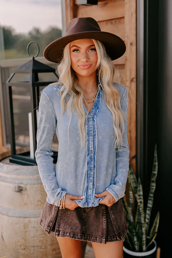 Urban Edge Mineral Wash Top sold by Impressions product image thumbnail 3