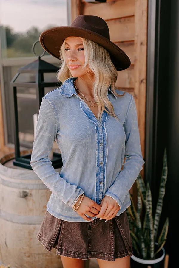 Urban Edge Mineral Wash Top sold by Impressions product image thumbnail 4