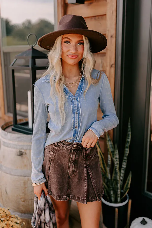 Urban Edge Mineral Wash Top sold by Impressions product image thumbnail 2