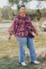 Vineyard Charm Floral Top Curves sold by Impressions