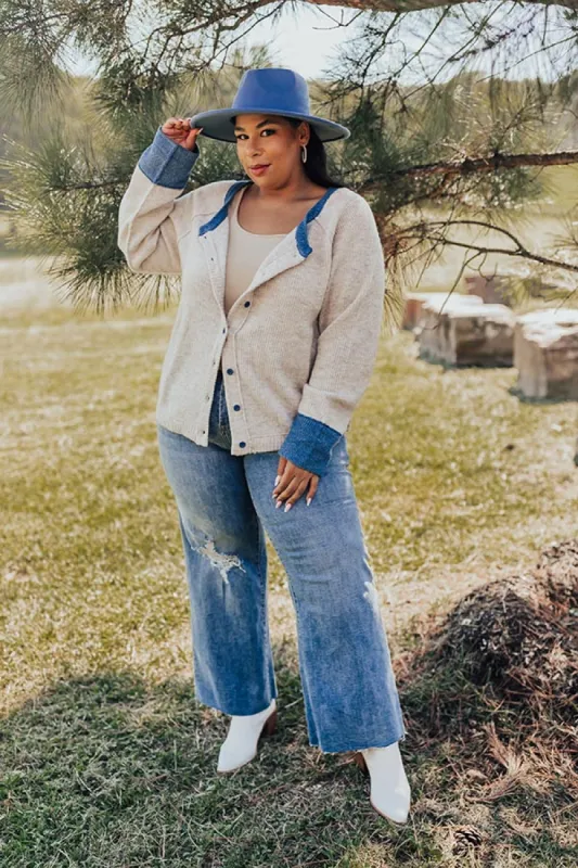 Falling Leaves Knit Cardigan Curves sold by Impressions