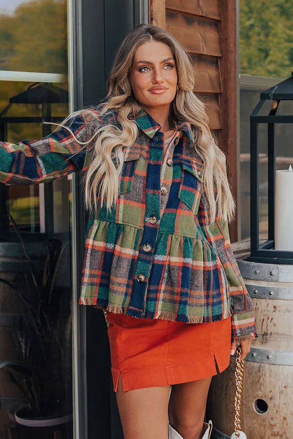 Pumpkin Patch Ready Peplum Jacket in Navy sold by Impressions product image thumbnail 2