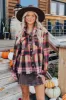 Pumpkin Patch Ready Peplum Jacket in Brown sold by Impressions