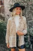 Hot Cocoa Sippin' Corduroy Jacket in Khaki sold by Impressions
