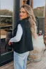 Mountain Lodge Cutie Quilted Vest in Black sold by Impressions