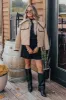 Uptown Girl Quilted Jacket in Khaki sold by Impressions
