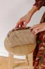 Uptown Chic Faux Leather Purse in Warm Taupe sold by Impressions