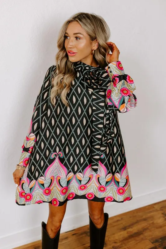 Soho Sleek Satin Mini Dress sold by Impressions