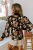 Smell The Roses Chiffon Button Up sold by Impressions