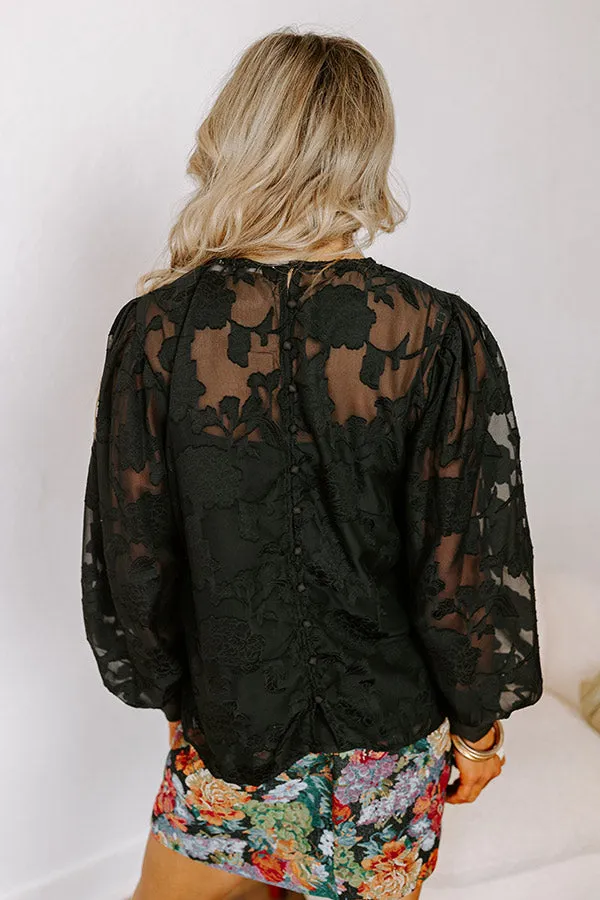 Upstate Chic Jacquard Top sold by Impressions product image thumbnail 3