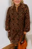 Fifth Avenue Embroidered Mini Dress in Black Curves sold by Impressions