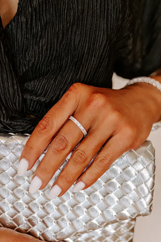 City Lights And Sights Cubic Zirconia Ring in Silver sold by Impressions