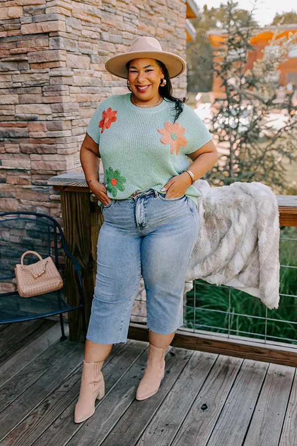 JUDY BLUE Ariana Midrise Wide Leg Jean Curves sold by Impressions product image thumbnail 3