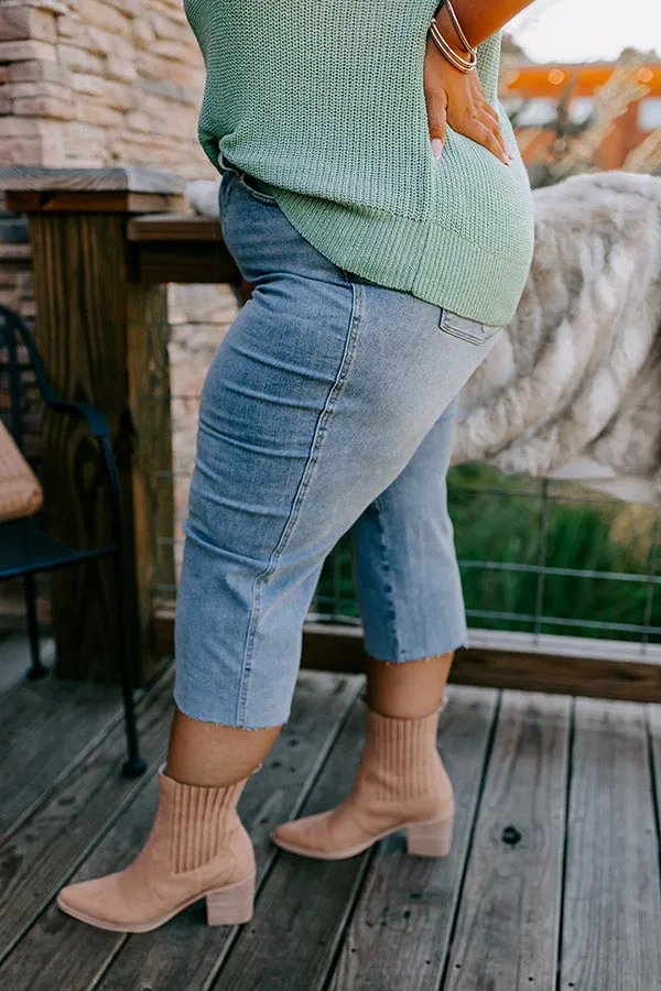 JUDY BLUE Ariana Midrise Wide Leg Jean Curves sold by Impressions product image thumbnail 4