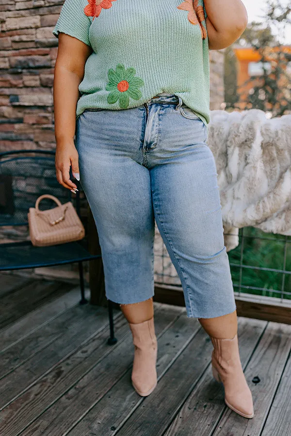 JUDY BLUE Ariana Midrise Wide Leg Jean Curves sold by Impressions