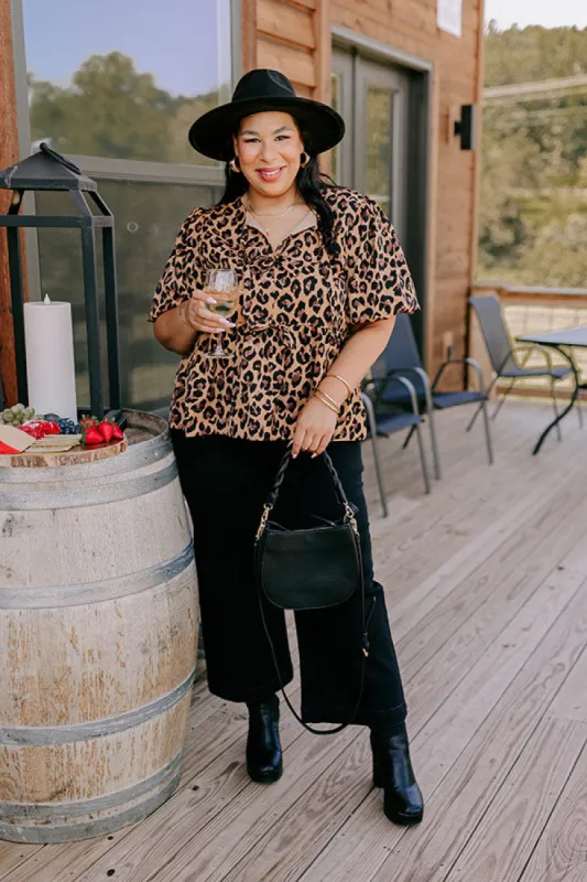 Leopard Love Shift Top Curves sold by Impressions