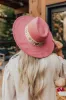 Posh Moment Faux Suede Fedora in Light Rust sold by Impressions