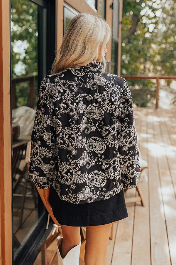 Wine Country Cutie Paisley Embroidered Top sold by Impressions product image thumbnail 5