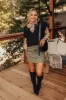 Block Party Chic Knit Top in Black sold by Impressions