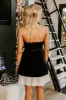 Midnight Rendezvous Velvet Mini Dress sold by Impressions