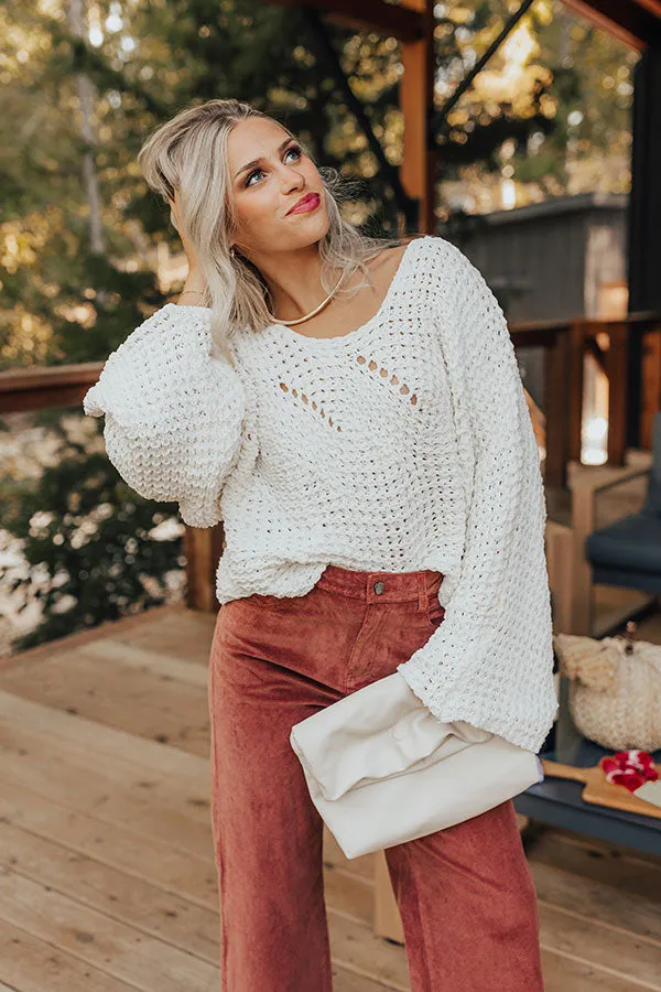 Harvest Season Knit Sweater in Ivory sold by Impressions product image thumbnail 5