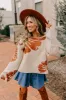 Chai Latte and Chit Chat Knit Sweater in Oatmeal sold by Impressions