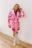 Cabin Cozy Knit Cardigan in Pink sold by Impressions