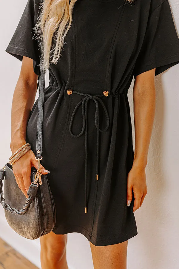 Running Errands Drawstring Mini Dress sold by Impressions product image thumbnail 3