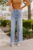 The Carter High Waist Wide Leg Jean in Medium Wash sold by Impressions