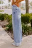 The Carter High Waist Wide Leg Jean in Medium Wash sold by Impressions