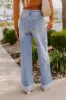 The Carter High Waist Wide Leg Jean in Medium Wash sold by Impressions