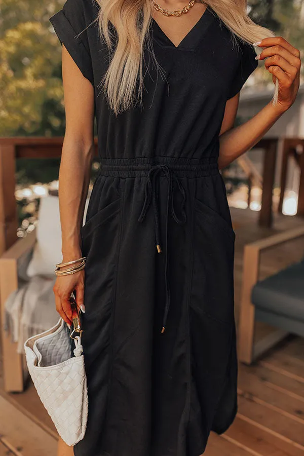 Madison Avenue Stroll Midi in Black sold by Impressions product image thumbnail 2
