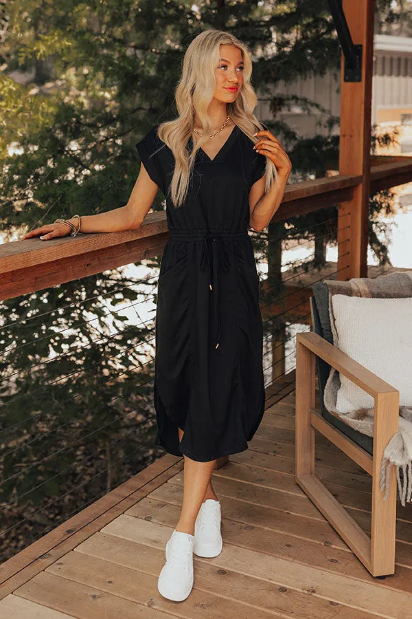 Madison Avenue Stroll Midi in Black sold by Impressions product image thumbnail 3