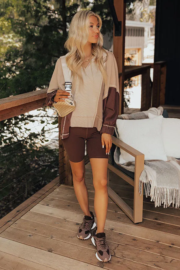 Espresso Please Color Block Sweatshirt sold by Impressions product image thumbnail 2