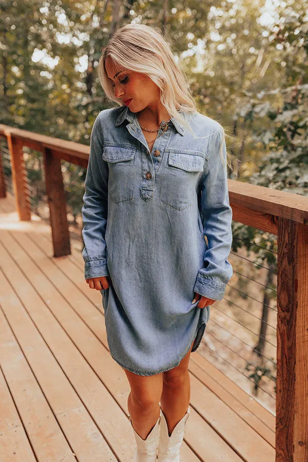 Casually Yours Denim Mini Dress sold by Impressions product image thumbnail 2