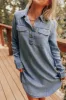 Casually Yours Denim Mini Dress sold by Impressions