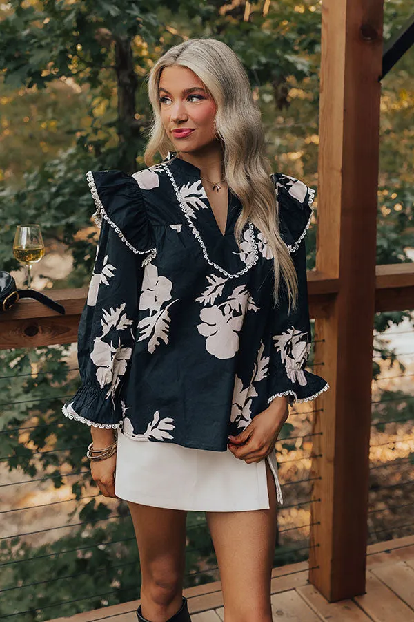 Tea Garden Dreaming Shift Top sold by Impressions