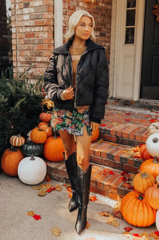 Cool Weather Puffer Jacket in Black sold by Impressions